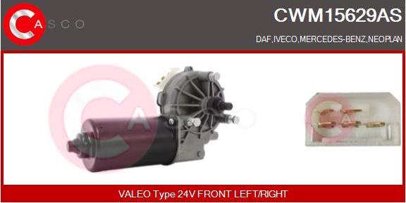 Casco CWM15629AS - Двигатель стеклоочистителя autodnr.net