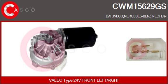 Casco CWM15629GS - Двигатель стеклоочистителя autodnr.net