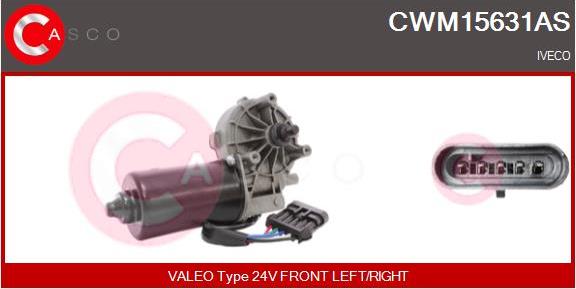 Casco CWM15631AS - Двигатель стеклоочистителя autodnr.net