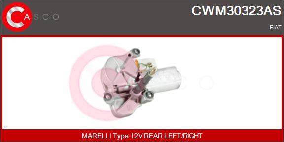 Casco CWM30323AS - Двигун склоочисника autocars.com.ua