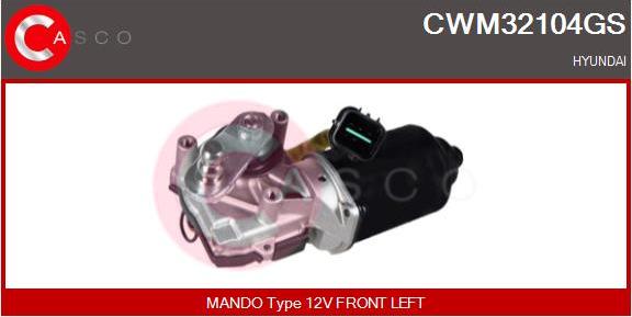 Casco CWM32104GS - Двигатель стеклоочистителя avtokuzovplus.com.ua