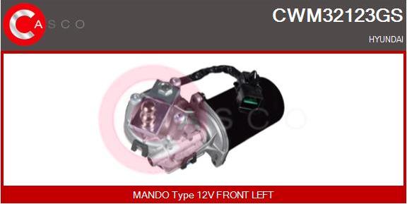 Casco CWM32123GS - Двигатель стеклоочистителя avtokuzovplus.com.ua