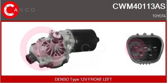 Casco CWM40113AS - Двигатель стеклоочистителя avtokuzovplus.com.ua