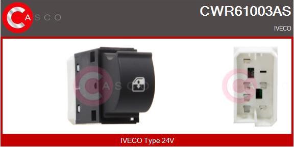 Casco CWR61003AS - Вимикач, стеклолод'емнік autocars.com.ua