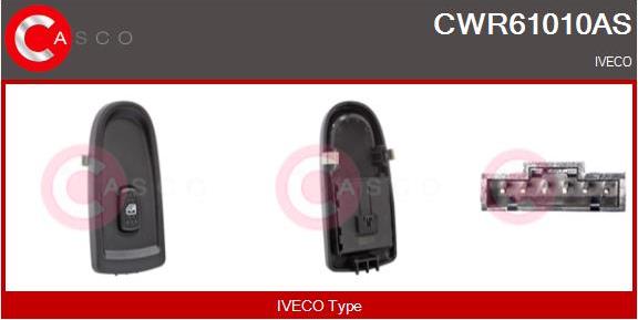 Casco CWR61010AS - Выключатель, стеклоподъемник avtokuzovplus.com.ua