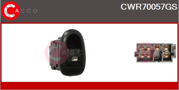 Casco CWR70057GS - Выключатель, стеклоподъемник avtokuzovplus.com.ua