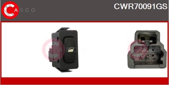 Casco CWR70091GS - Выключатель, стеклоподъемник autodnr.net