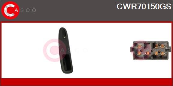 Casco CWR70150GS - Выключатель, стеклоподъемник avtokuzovplus.com.ua