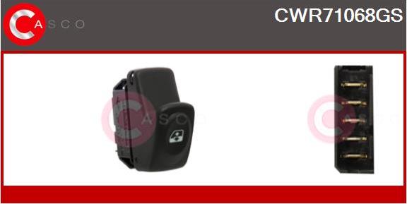 Casco CWR71068GS - Вимикач, стеклолод'емнік autocars.com.ua