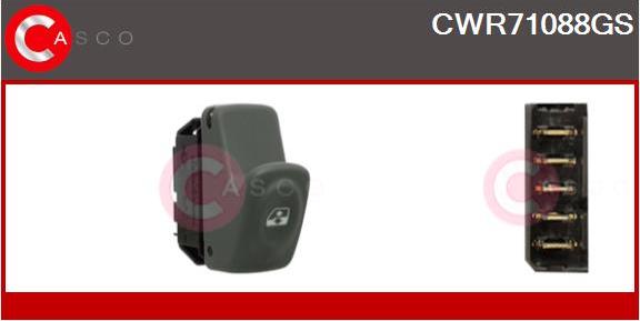 Casco CWR71088GS - Вимикач, стеклолод'емнік autocars.com.ua