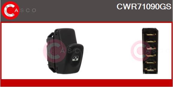 Casco CWR71090GS - Вимикач, стеклолод'емнік autocars.com.ua