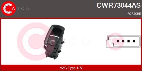 Casco CWR73044AS - Выключатель, стеклоподъемник avtokuzovplus.com.ua