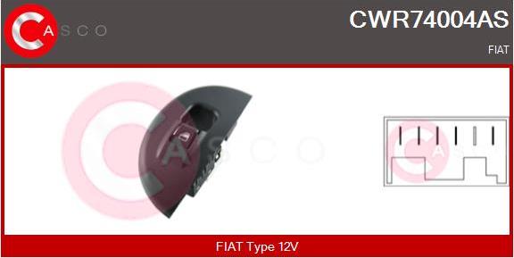 Casco CWR74004AS - Вимикач, стеклолод'емнік autocars.com.ua