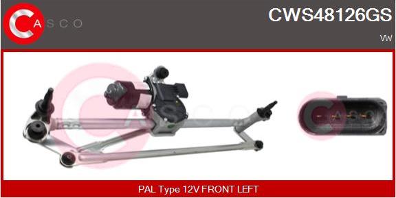 Casco CWS48126GS - Система очищення вікон autocars.com.ua