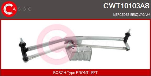 Casco CWT10103AS - Система тяг и рычагов привода стеклоочистителя autodnr.net