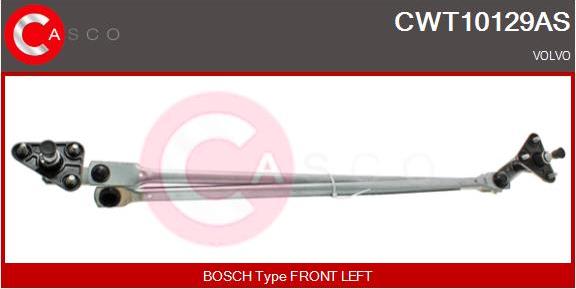 Casco CWT10129AS - Система тяг и рычагов привода стеклоочистителя avtokuzovplus.com.ua