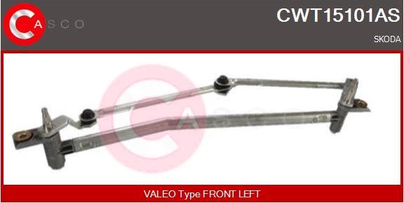 Casco CWT15101AS - Система тяг и рычагов привода стеклоочистителя autodnr.net