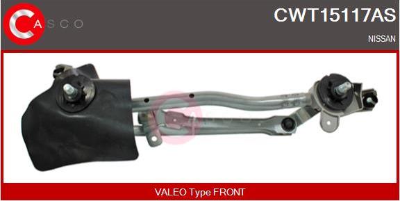 Casco CWT15117AS - Система тяг і важелів приводу склоочисника autocars.com.ua