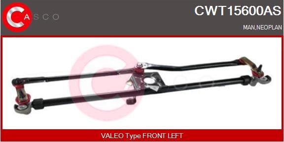 Casco CWT15600AS - Система тяг і важелів приводу склоочисника autocars.com.ua