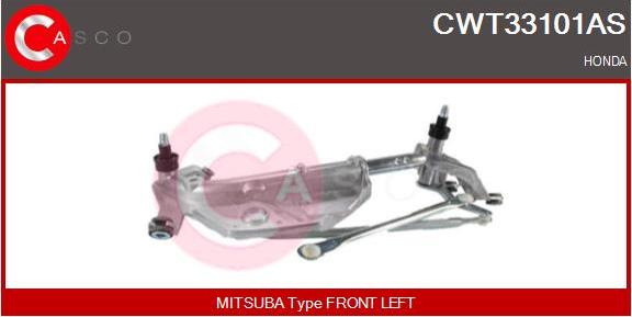 Casco CWT33101AS - Система тяг і важелів приводу склоочисника autocars.com.ua