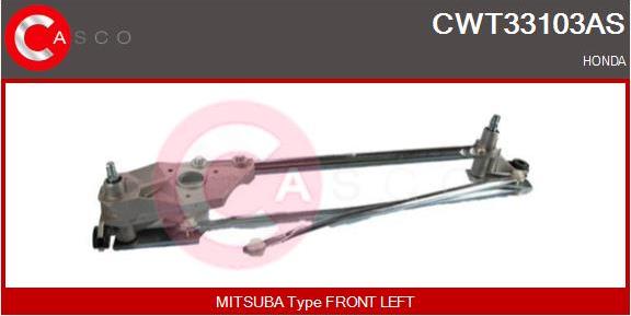 Casco CWT33103AS - Система тяг і важелів приводу склоочисника autocars.com.ua