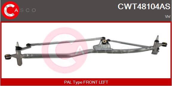 Casco CWT48104AS - Система тяг і важелів приводу склоочисника autocars.com.ua