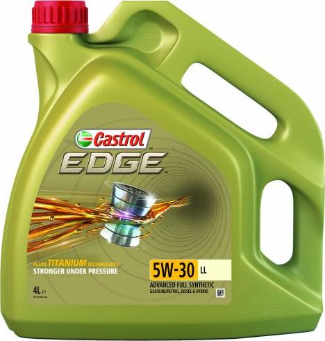 CASTROL EDGE5W30LL4L - Моторне масло autocars.com.ua