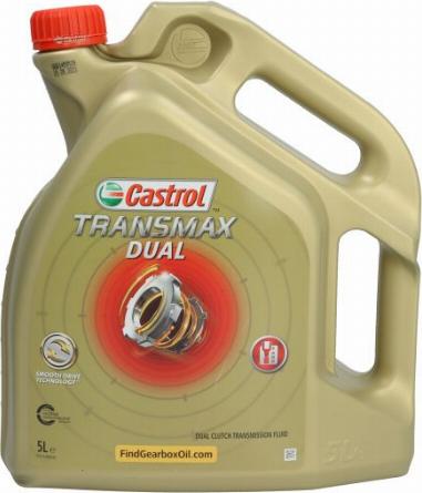 Castrol TRANSMAX DUAL 5L - Масло, трансмиссия с двойным сцеплением (DSG) avtokuzovplus.com.ua