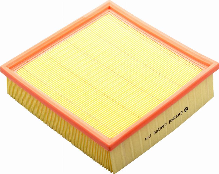 Castrol Filters CA0206 - Повітряний фільтр autocars.com.ua