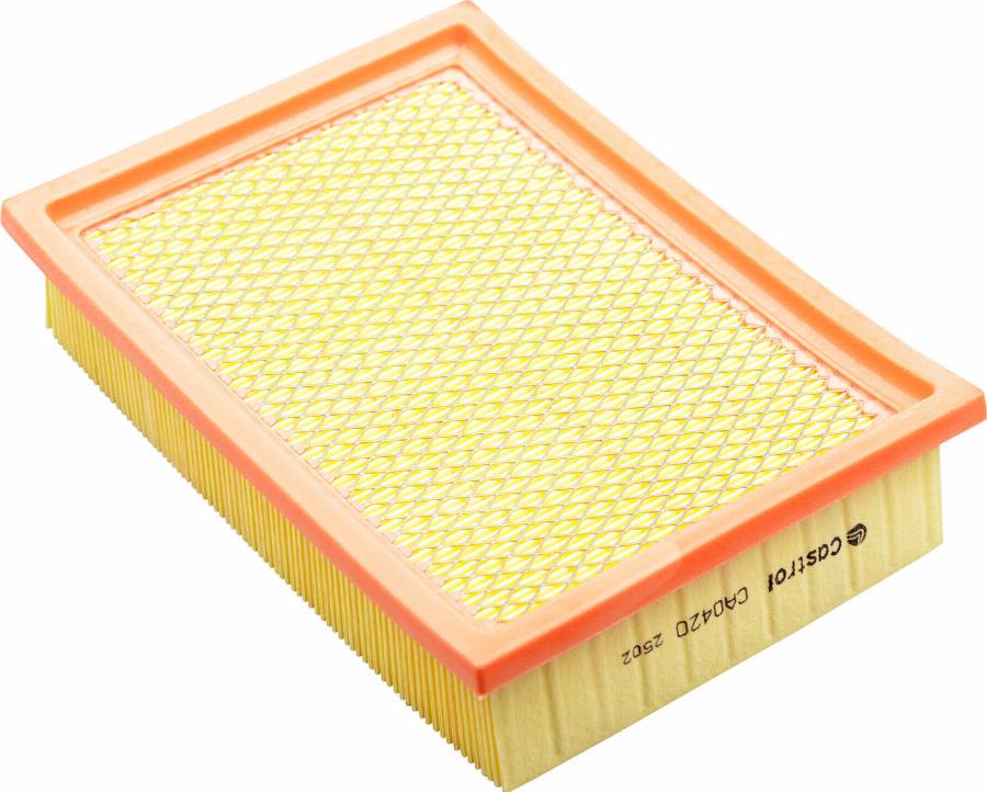 Castrol Filters CA0420 - Повітряний фільтр autocars.com.ua