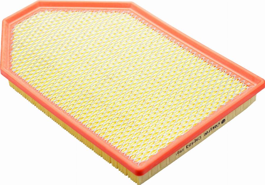 Castrol Filters CA0483 - Повітряний фільтр autocars.com.ua