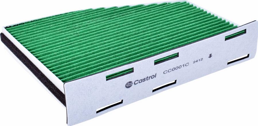 Castrol Filters CC0001C - Фільтр, повітря у внутрішній простір autocars.com.ua