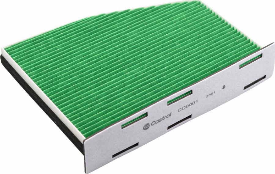 Castrol Filters CC0001 - Фільтр, повітря у внутрішній простір autocars.com.ua