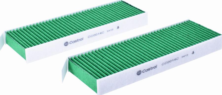 Castrol Filters CC0014C - Фільтр, повітря у внутрішній простір autocars.com.ua