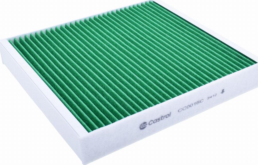 Castrol Filters CC0016C - Фільтр, повітря у внутрішній простір autocars.com.ua