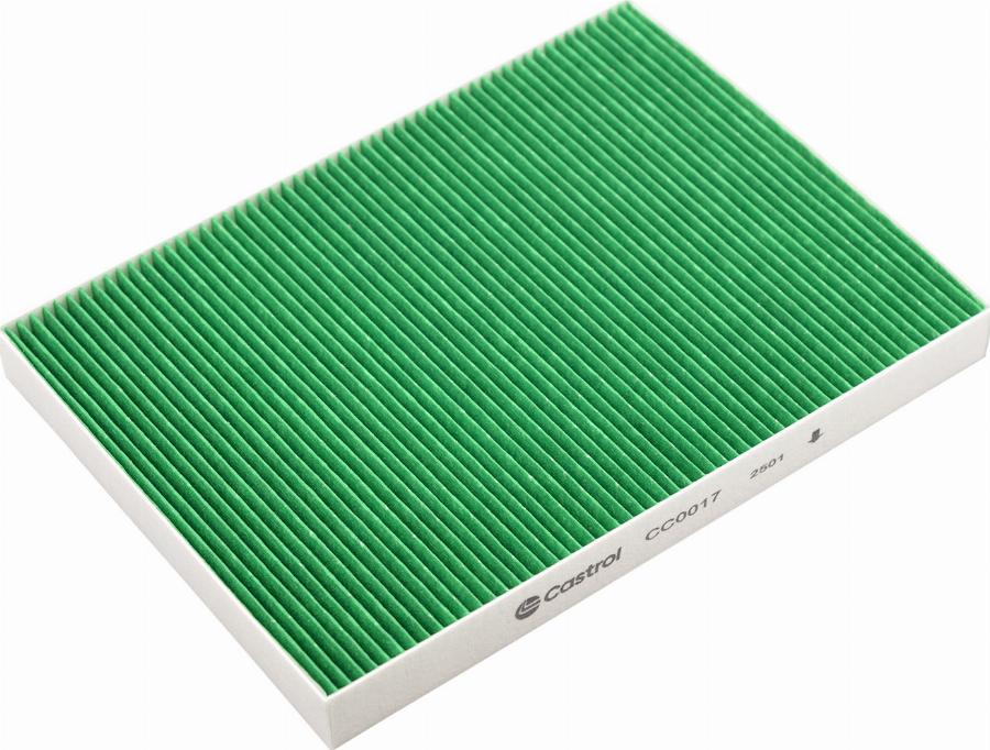 Castrol Filters CC0017 - Фільтр, повітря у внутрішній простір autocars.com.ua