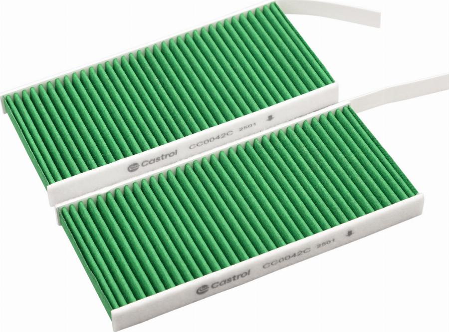Castrol Filters CC0042C - Фільтр, повітря у внутрішній простір autocars.com.ua