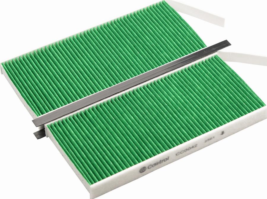 Castrol Filters CC0042 - Фільтр, повітря у внутрішній простір autocars.com.ua