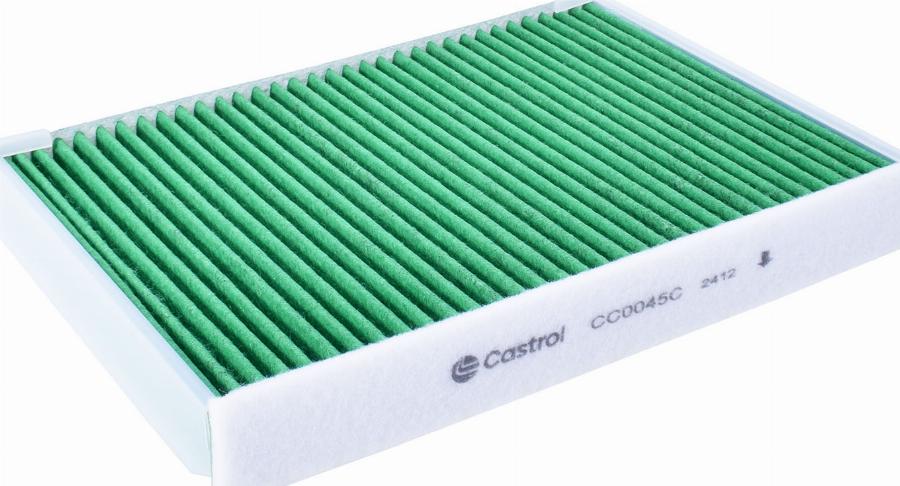 Castrol Filters CC0045C - Фільтр, повітря у внутрішній простір autocars.com.ua