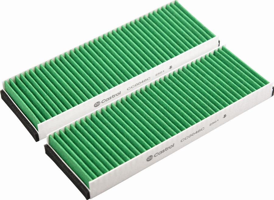Castrol Filters CC0046C - Фільтр, повітря у внутрішній простір autocars.com.ua
