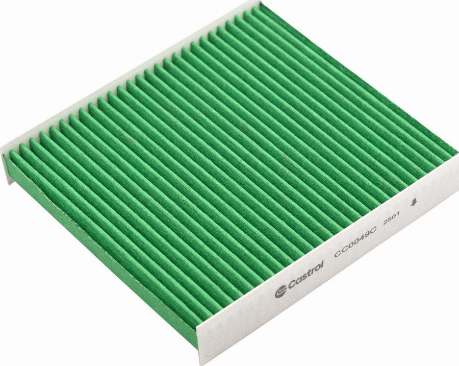 Castrol Filters CC0049C - Фільтр, повітря у внутрішній простір autocars.com.ua