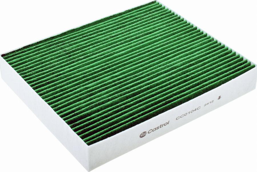 Castrol Filters CC0104C - Фільтр, повітря у внутрішній простір autocars.com.ua