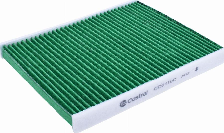 Castrol Filters CC0110C - Фільтр, повітря у внутрішній простір autocars.com.ua