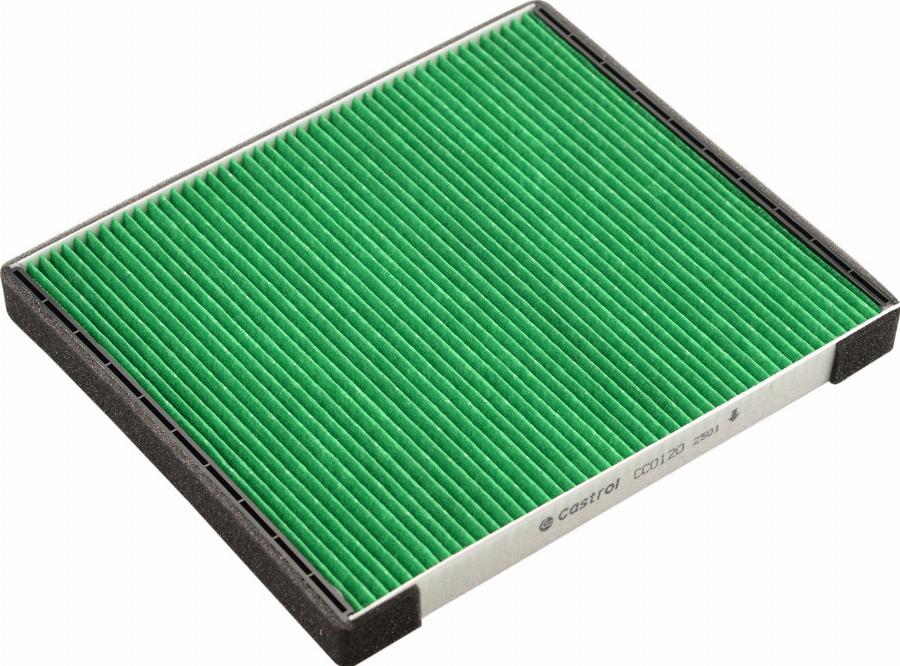Castrol Filters CC0120 - Фільтр, повітря у внутрішній простір autocars.com.ua
