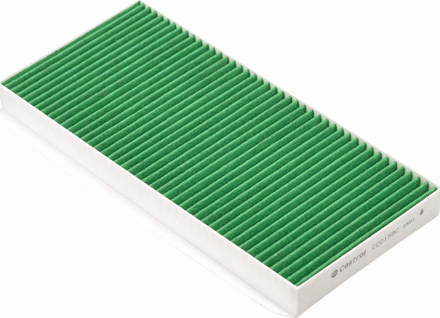 Castrol Filters CC0158C - Фільтр, повітря у внутрішній простір autocars.com.ua