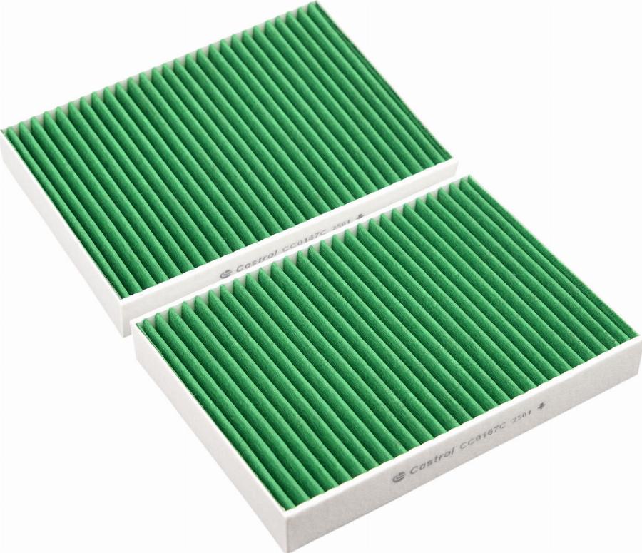 Castrol Filters CC0167C - Фільтр, повітря у внутрішній простір autocars.com.ua
