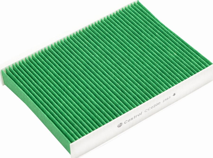 Castrol Filters CC0200 - Фільтр, повітря у внутрішній простір autocars.com.ua