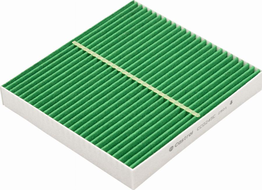 Castrol Filters CC0245C - Фільтр, повітря у внутрішній простір autocars.com.ua
