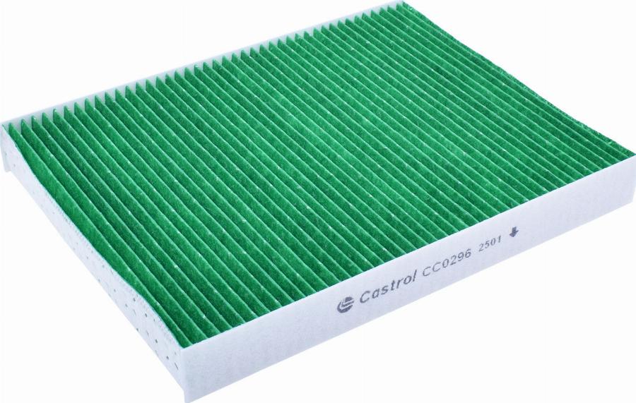 Castrol Filters CC0296 - Фільтр, повітря у внутрішній простір autocars.com.ua