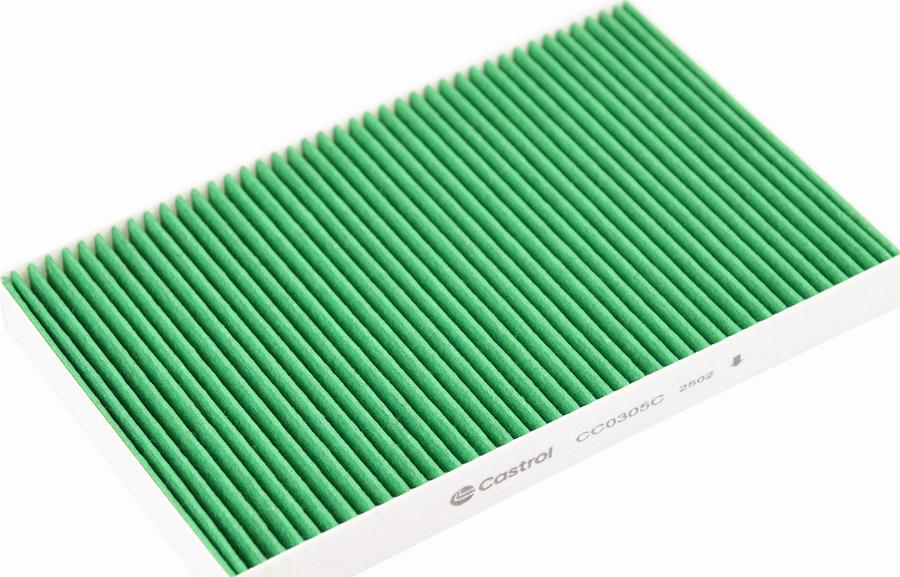 Castrol Filters CC0305C - Фільтр, повітря у внутрішній простір autocars.com.ua